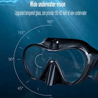 Protection de l'équipement respiratoire sous-marin ensemble de tuba d'apnée masque et tube respiratoire pour la plongée sous-marine