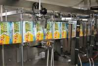 Horizontale Pulververpackungsmaschine Automatische Rollfolienformung Doypack-Standbeutel