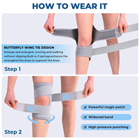Support de jambe avec genouillères flexibles pour personnes âgées, pour la montée d'escaliers, la régulation des blessures articulaires, la protection et le soutien de la force.