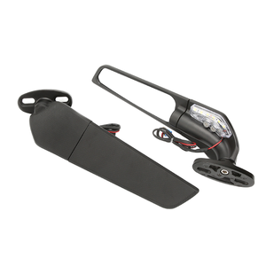 Pour <span class=keywords><strong>KTM</strong></span> déflecteur universel réglable réfléchissant en plastique rétroviseur latéral pour moto Modif - Product Image 1