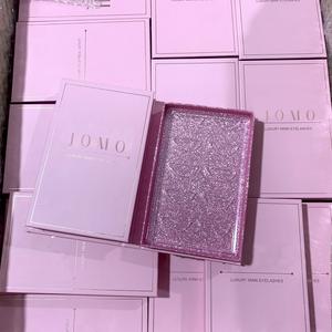 睫毛包装盒供应商定制睫毛书5对批发空睫毛盒带镜 - Product Image 3