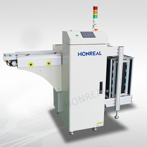 <strong>Automatic</strong> L-Shaped 90 Degree Right Angle <strong>PCB</strong> <strong>SMT</strong> <strong>Unloader</strong> for <strong>SMT</strong> <strong>Assembly</strong> <strong>Line</strong> with Core PLC &amp; Motor Components Condition New - Product Image 4