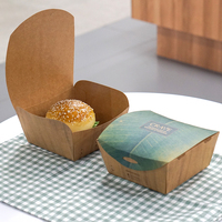 Conteneurs alimentaires jetables biodégradables et recyclables pour restaurants, avec logo personnalisé imprimé, pour la restauration rapide et les plats à emporter