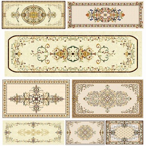 Biệt thự sang trọng bằng đá cẩm thạch bằng tia nước huy chương gạch bàn ăn hàng đầu đồ nội thất bằng đá cẩm thạch phòng ăn bằng đá cẩm thạch bằng tia nước Inlay gạch bảng - Product Image 3