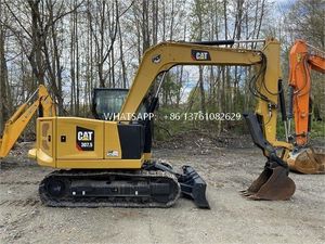 รถขุดตีนตะขาบ Caterpillar 307.5 มือสองจากญี่ปุ่น รถขุดขนาดเล็ก 6 ตัน ระบบไฮดรอลิก - Product Image 3