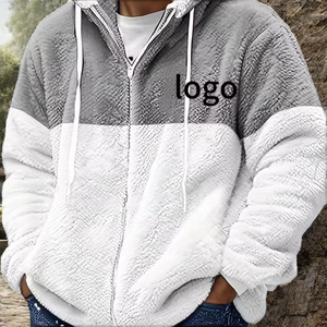 Nueva Tendencia de Diseño para Otoño/Invierno 2026: Sudaderas con Capucha de Media Cremallera para Hombre, Tejidas, Ecológicas, 100% Poliéster, Deportivas, Casuales y con Paneles - Product Image 2