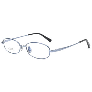 Pure Titanium Eyeglasses Frame <strong>Narrow</strong> Lightweight IP Plating Anti Corrosion Thin Lens Unisex Prescription <strong>Spectacles</strong> - Product Image 4