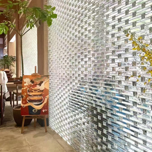 Ladrillos de <span class=keywords><strong>Vidrio</strong></span> Sólido Transparente de Alta Calidad JYG para Paredes de <span class=keywords><strong>Ducha</strong></span> - Product Image 2