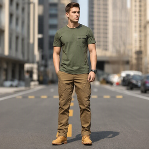 <span class=keywords><strong>Pantaloni</strong></span> <span class=keywords><strong>Cargo</strong></span> da Uomo <span class=keywords><strong>Taglie</strong></span> <span class=keywords><strong>Forti</strong></span> Kippo Multitasche da Esterno Resistenti all'Usura Impermeabili e Larghi per Pesca Alpinismo e Viaggio - Product Image 6
