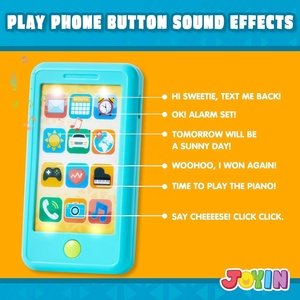 Juguete Musical para Bebés, Teléfono y Llavero con Mordedor, Más <span class=keywords><strong>de</strong></span> 60 <span class=keywords><strong>Frases</strong></span> Musicales y Educativas, Juguetes <span class=keywords><strong>de</strong></span> Aprendizaje para Bebés - Product Image 4
