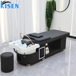 Estación de Lavado de Cabello Todo en Uno Kisen con Conexión Directa a la Tubería, Cama de Lavado de Cabello, Spa Capilar, Terapia Japonesa para Salón de Belleza, Clínica - Product Image 2