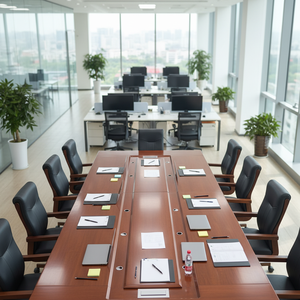 Ufficio Modulare da 40 Piedi Resistente alla Corrosione con Layout Multi-Stanza per Ufficio Aziendale e Hub di Lavoro Temporaneo - Product Image 1