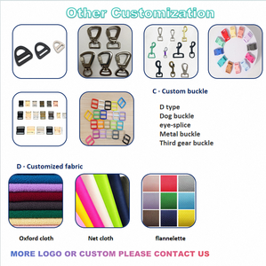 高級感 の ある シンプル な ストライプ柄 ペット用 ハーネス、快適 な 散歩 を 愛犬 と - 猫 にも 使える 小型 サイズ、PU素材 - Product Image 5