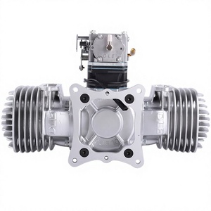เครื่องยนต์แก๊ส DLE170CC ของแท้ ปี 2025 ขายดี สำหรับเครื่องบินบังคับวิทยุ รุ่น DIY อะไหล่ประกอบเอง สองสูบ 2 จังหวะ 17.5 แรงม้า วัสดุโลหะ - Product Image 1