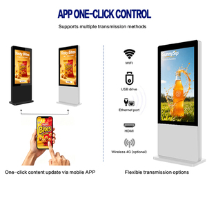Pantalla LCD para Exteriores, Resistente al Agua IP65, 55 Pulgadas, 3000 Nits, Legible bajo la Luz Solar, para Publicidad, Venta al Por Mayor - Product Image 4