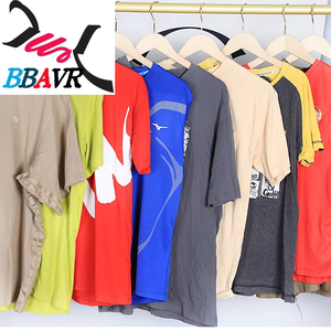 Camisetas Usadas Vintage Gracer al por Mayor para Hombre, Poliéster/Algodón, Verano, Todas las Tallas, Ropa en Stock, Estilos Variados, Ropa de Segunda Mano - Product Image 3