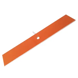 Lit chauffant en aluminium sur mesure avec éléments chauffants en silicone