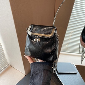 Bolso de Mano Mini de Moda para Mujer, Bolso Mensajero para el Trabajo, Texturizado, Pequeño y Cuadrado, Personalización Diaria de Fábrica - Product Image 4