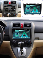 Nouvel autoradio Android 2 Din avec DSP pour CR-V 2006-2012, navigation GPS, stéréo, 4G, CarPlay, WiFi, garantie 1 an