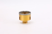 Herramienta de Perforación con Broca de Diamante de Alta Resistencia a la Temperatura, Soldadura al Vacío, Alta Precisión, Modelo M14 DY-Drilling-0053, 60 mm de Longitud