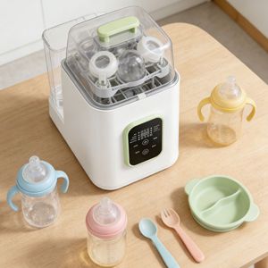 Máquina Lavadora de Mamadeiras Elétrica Automática 4 em 1 Longbank, 12.7L, Esterilizador, Secador e Armazenador - Product Image 4