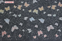 E-win Textil Dentelle brodée écologique à paillettes papillon en polyester pour robes de soirée femme Telas De Bordado