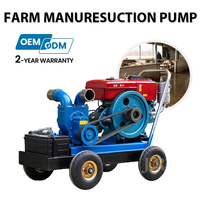 Pompe à eaux usées de haute qualité à bas prix, pompe à eaux usées 15 kW, pompe à eaux usées agricoles, pompe d'aspiration de fumier