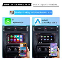 Autoradio Android universel avec GPS, aide au recul et DSP pour VW Golf Polo Skoda - Lecteur