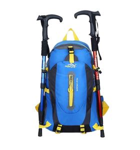 New 40L Outdoor Sports <b>Backpack</b> Large Capacity Waterproof Travel Bag for Mountaineering and Hiking Featuring Polyester Lining - Product Image 2