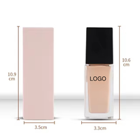 XM Foundation cair Label pribadi Harga terbaik OEM ODM 10 warna Matte segar sepanjang hari Produk Perawatan Wajah Alas Bedak sempurna