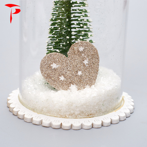 Terrarium En dôme en verre à l'intérieur de la boule de verre transparente décoration d'arbre de Noel Bocar dans le verre scellé - Product Image 3