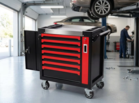 CE 246 pièces, chariot de rangement à outils en acier robuste à 7 tiroirs, chariot de rangement pour atelier et garage, OEM Caja De Herramientas