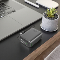 Chargeur de batterie au lithium portable, prix de gros, OEM personnalisé, écran LCD, charge rapide PD 35W, câble intégré, batterie externe 10000mAh