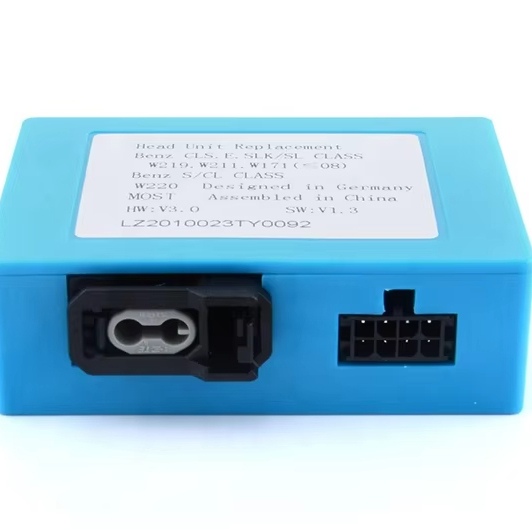 2024 Optical Fiber Decoder Box for Benz Mercedes Porsche BMW Audi Series with 1 Year Warranty Optimal Bus System Solution