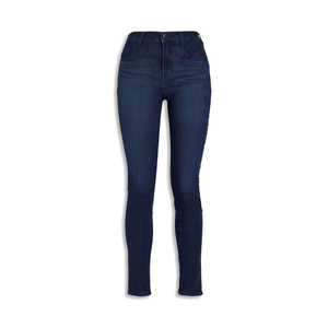 Jeans skinny ajustés pour femmes, confectionnés en denim haute résistance avec une construction sans couture à l'intérieur des cuisses. - Product Image 1