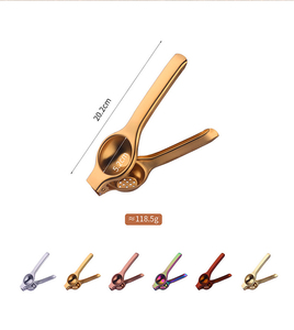 <span class=keywords><strong>Presse</strong></span>-<span class=keywords><strong>ail</strong></span> manuel ergonomique à pression facile, coloré, en acier inoxydable doré et or rose, outil <span class=keywords><strong>de</strong></span> pressage <span class=keywords><strong>de</strong></span> citron en métal - Product Image 4