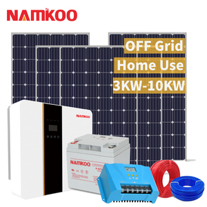 Brand New Off-Grid Monocrystalline Silicon <b>Solar</b> <b>Power</b> System 5KW MPPT <b>Solar</b> <b>Kit</b> with Pure Sine Wave Inverter for Industrial Use - Product Image 1