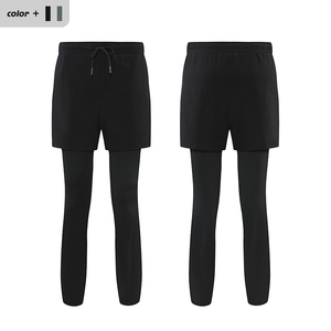 Sportswear <strong>Men</strong> Casual Slim Fit Quick Dry Sweatpants Running Long Jogger <strong>Trouser</strong> for <strong>Men</strong> Gym Fitness Workout 2 in 1 Pants <strong>Men</strong> - Product Image 2