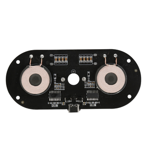 Modulo di ricarica wireless a doppio dispositivo con chip singolo, modulo <span class=keywords><strong>caricabatterie</strong></span> wireless a doppia ricarica con chip singolo, <span class=keywords><strong>caricabatterie</strong></span> rapido da 15W - Product Image 1