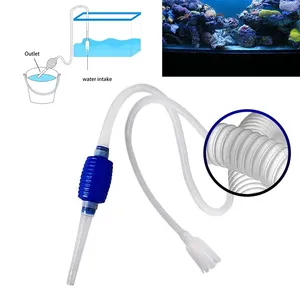 Aquarium Siphon Fish Tank Syphon Vacuum Cleaner Pump Acuario Accessories Semi-automatic Water Change Changer Gravel Water Filter