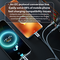 Cable USB2.0 C Universal Premium al por Mayor, Cable Tipo C de 20V7A, Carga Rápida PD120W, Transferencia de Datos, Aleación de Aluminio para Teléfono Móvil
