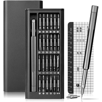 Jeu de tournevis de précision 25 en 1 Phillips Torx tête plate hexagonale tête de tournevis magnétique pour iPhone PC montre caméra lunettes