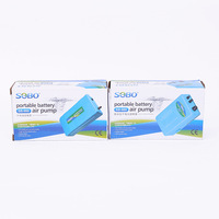Bomba de Aire Portátil SOBO SB-980 / SB-960 para Peceras, Oxigenador de Emergencia a Batería para Carnada Viva