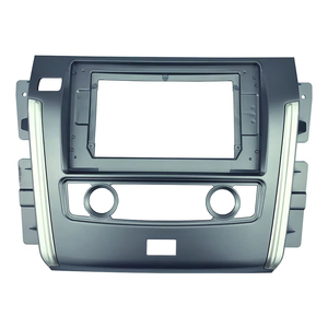 Fascias d'autoradio pour NISSAN Patrol 2015-2020 Kit de tableau de bord 10 pouces Installation du tableau de bord Cadre de garniture Panneau stéréo Lunette - Product Image 4