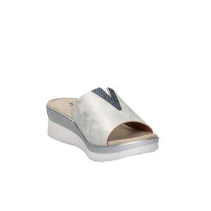 Sandales compensées Valleverde pour femme, perle, talon de 36,4 cm - Product Image 4