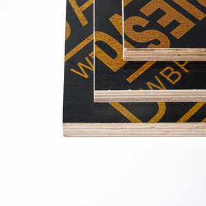 Giá Đen 12 Lần 18Mm Độ Dày Marine Phim Phải Đối Mặt Ván Ép Tấm Vật Liệu Bạch Dương Bảng - Product Image 5