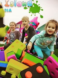 Grandi blocchi di costruzione arcobaleno per ragazze giocattoli in mattoni di schiuma per la prima educazione del centro di gioco all'aperto - Product Image 6