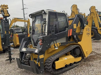 Promotion : Chargeuse compacte sur pneus 378C, diesel, 61,3 kW, 4500 kg de force de levage élevée, godet de 0,5 m³, conception compacte, pour travaux agricoles