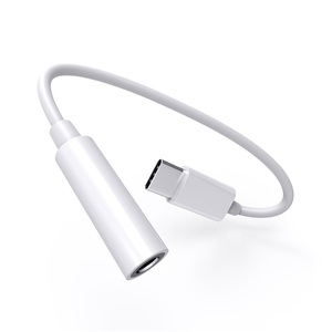 Tipo C 3,5 Jack Auricular USB C a 3,5mm AUX Adaptador de auriculares Cable de audio para Huawei <span class=keywords><strong>V30</strong></span> Mate 20 P30 Pro <span class=keywords><strong>Xiaomi</strong></span> Mi 10 9 - Product Image 2
