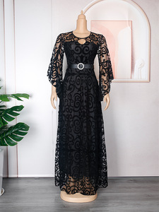 Taglie forti festa in Chiffon Maxi abito donna Dashiki <span class=keywords><strong>Ankara</strong></span> abiti da sposa eleganti <span class=keywords><strong>turchia</strong></span> musulmani africani abiti per donna - Product Image 2
